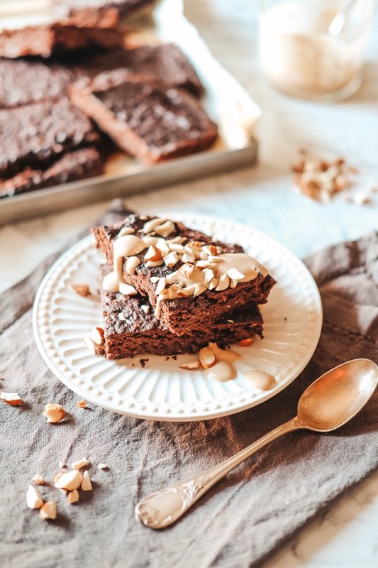 Brownies Banana E Fagioli Rossi Radici Il Blog Di Cucina Vegetariana E Vegana Di Chiara Canzian